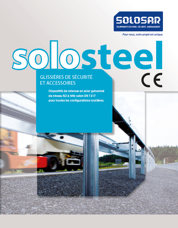 Brochure SOLOSTEEL - Dispositifs de retenue métalliques